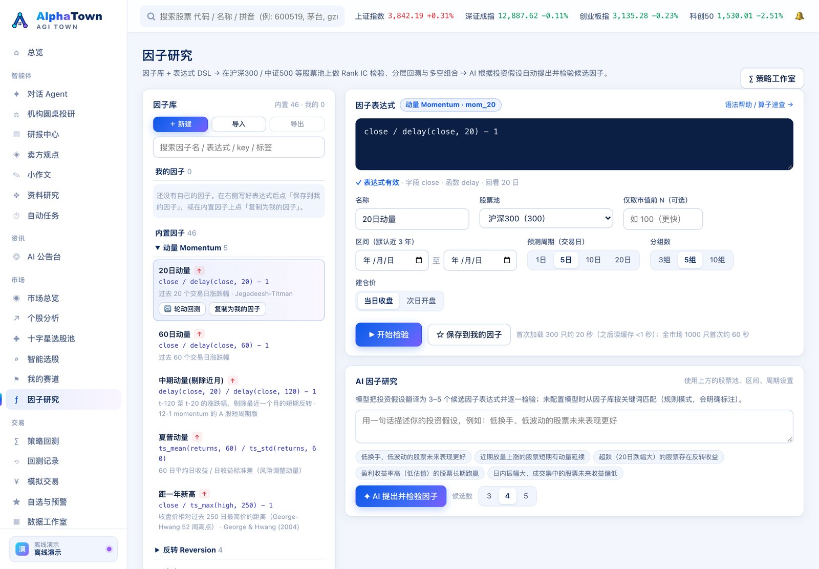 因子研究:因子库与表达式